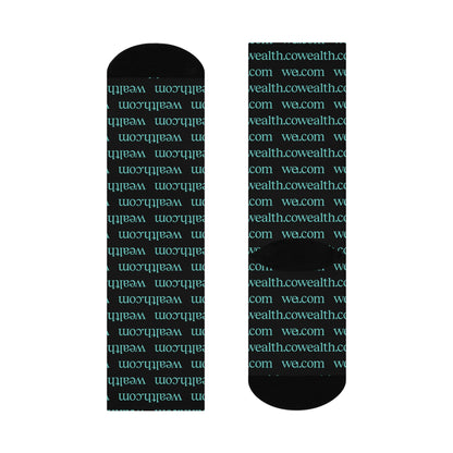 Black Cushioned Crew Socks