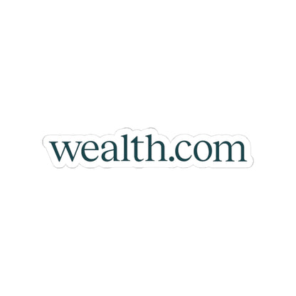 Kiss-Cut Wealth.com Sticker