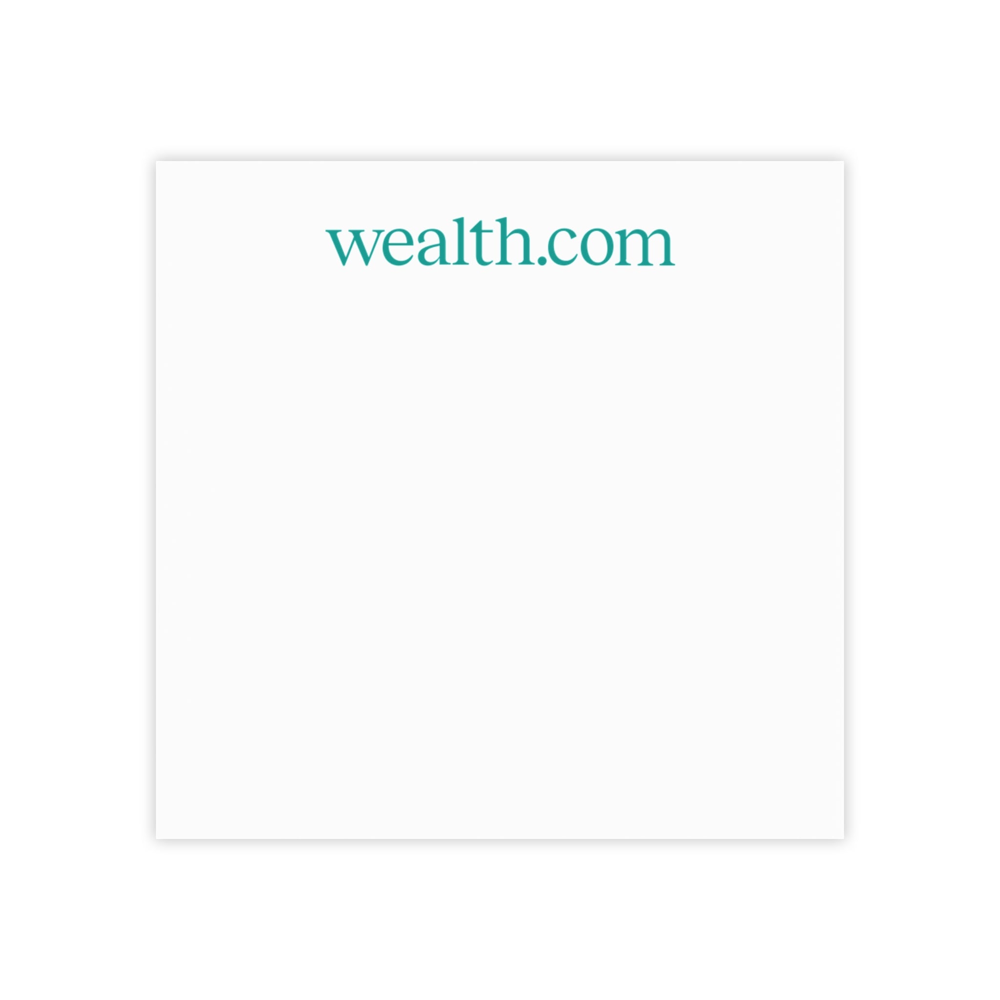 Wealth.com Post-it® Note Pads