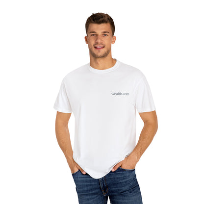 Unisex Garment-Dyed T-Shirt - Wealth.com Graphic Tee, Estate Planning Inspired