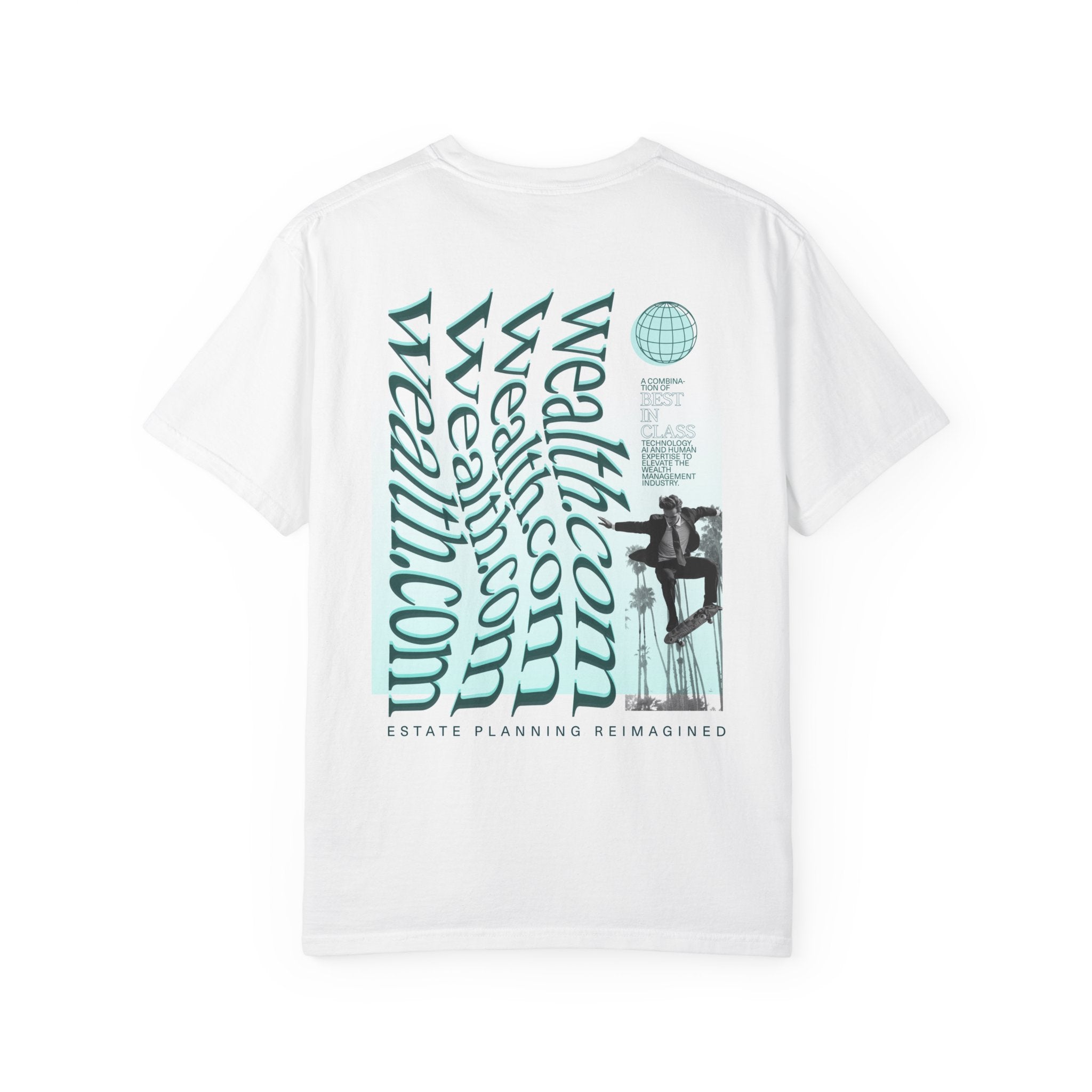 Unisex Garment-Dyed T-Shirt - Wealth.com Graphic Tee, Estate Planning Inspired