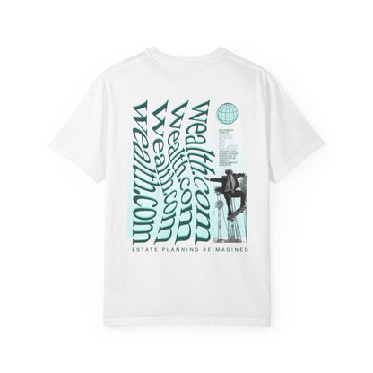 Unisex Garment-Dyed T-Shirt - Wealth.com Graphic Tee, Estate Planning Inspired