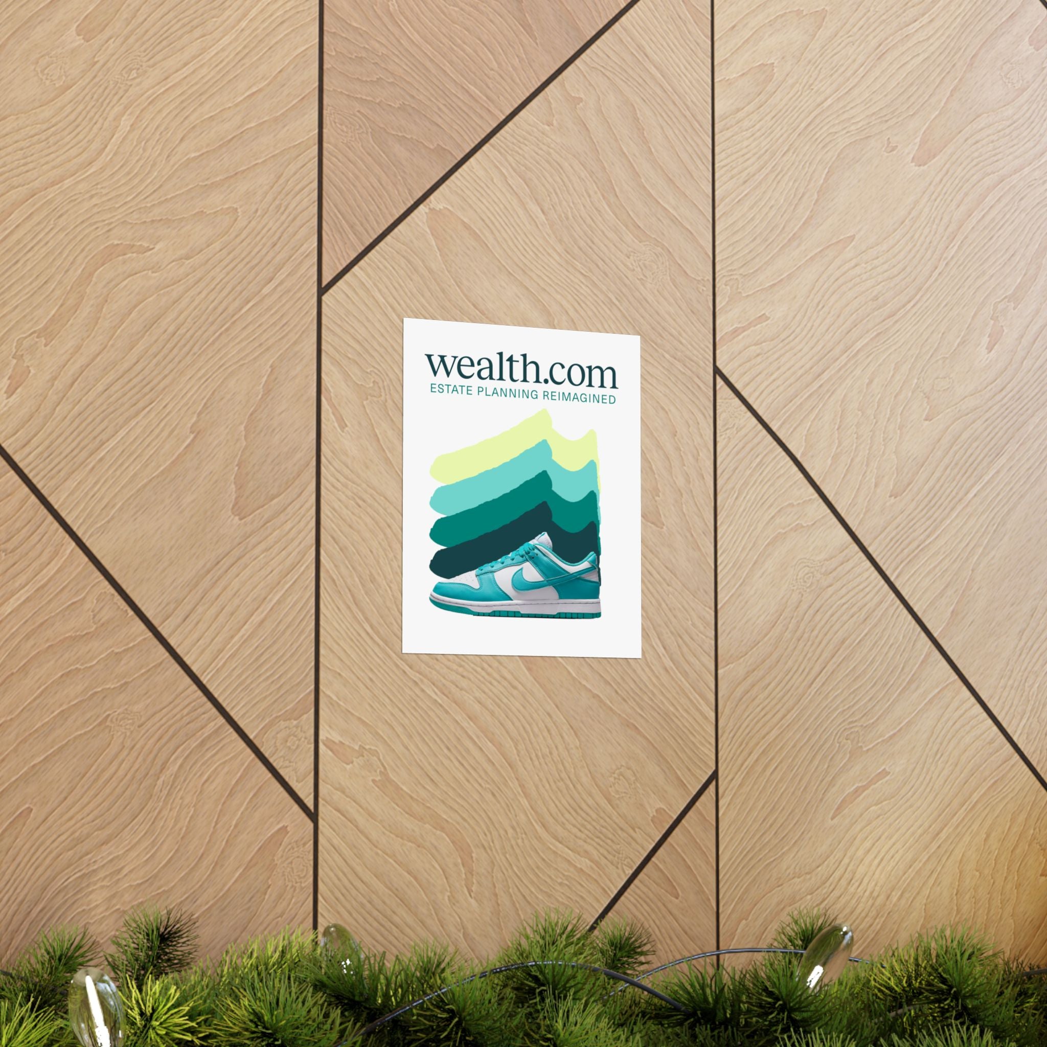 Estate Planning Reimagined | Nike Dunks Poster