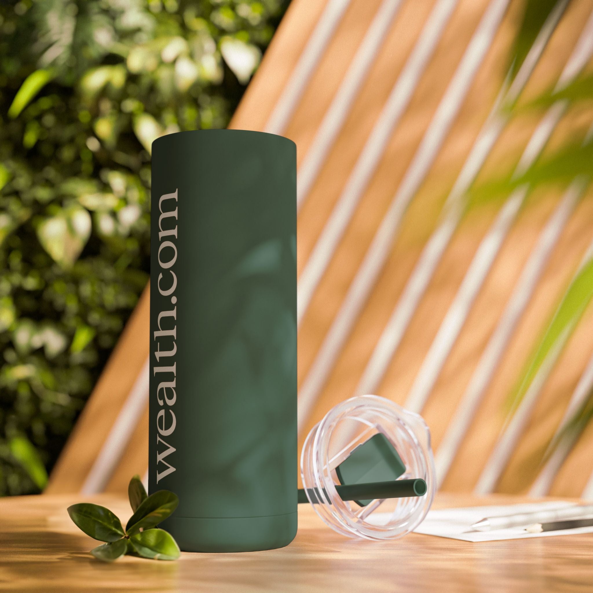 Wealth.com 20oz Insulated Tumbler