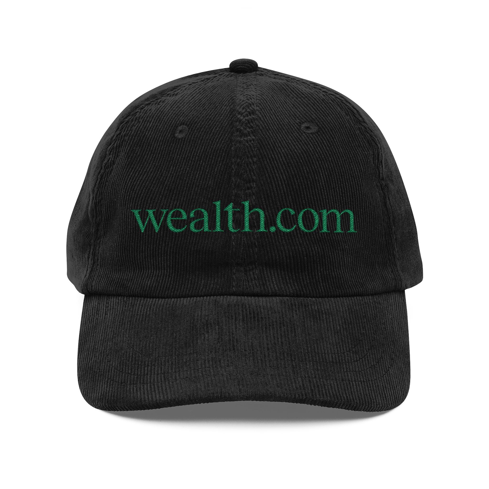 Vintage Embroidered Corduroy Hat