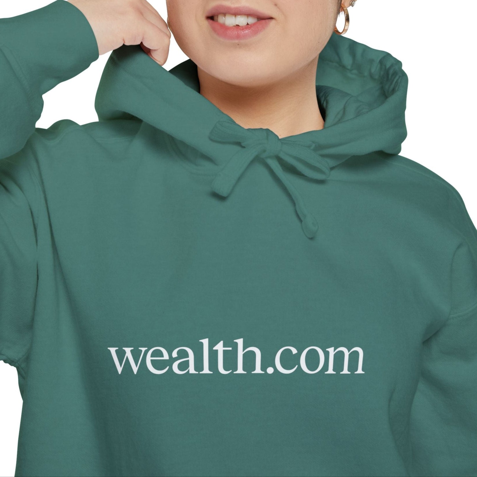 Wealth.com Unisex Comfort Colors Hoodie