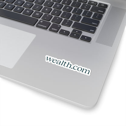 Kiss-Cut Wealth.com Sticker