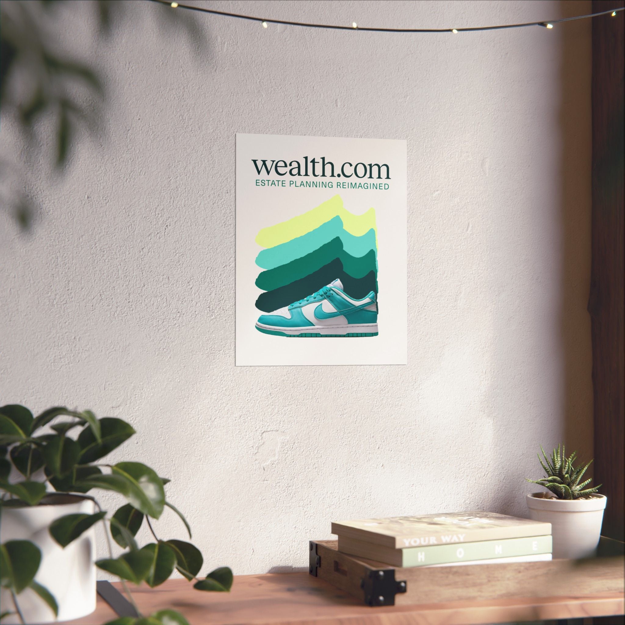 Estate Planning Reimagined | Nike Dunks Poster