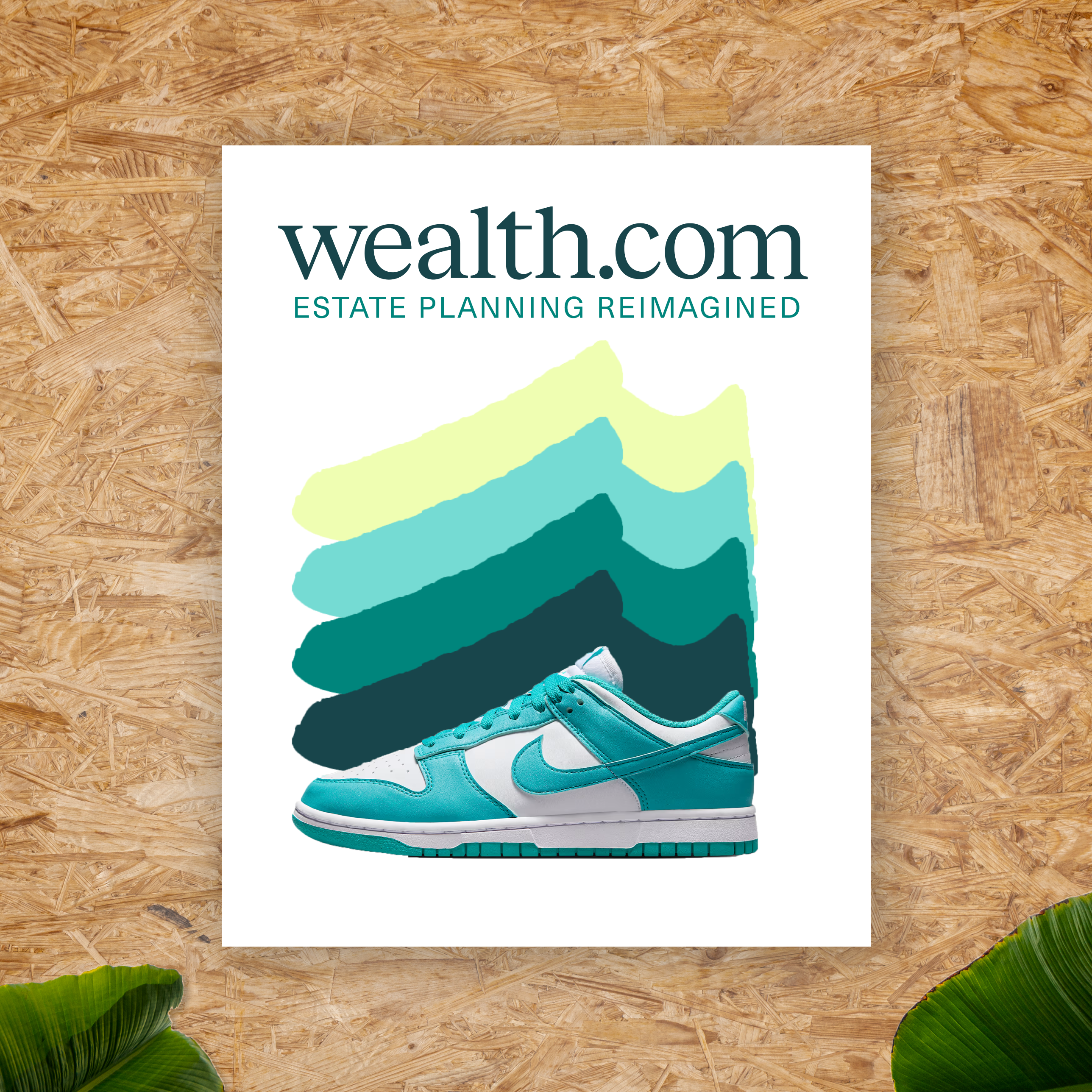 Estate Planning Reimagined | Nike Dunks Poster